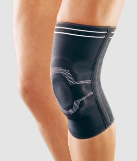 Ортез на коленный сустав, со спиральными ребрами жесткости